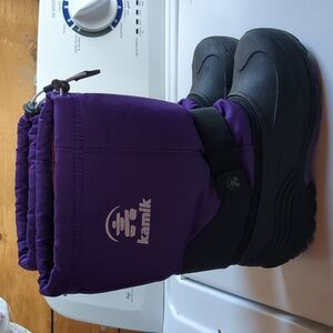 Kamik boots Winter Insulated Removable Liners purple 5